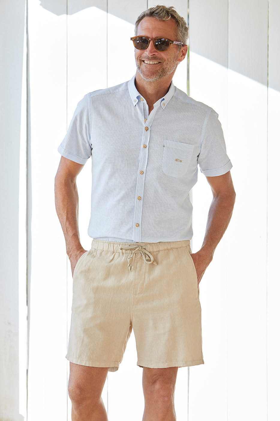 Bermuda beige claro