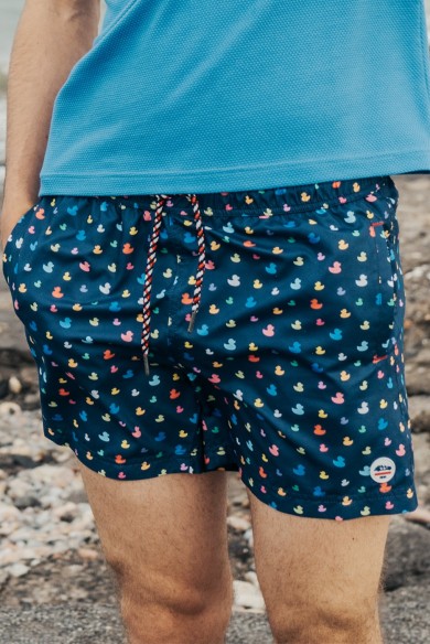 BAÑADOR ESTAMPADO DE PATITOS