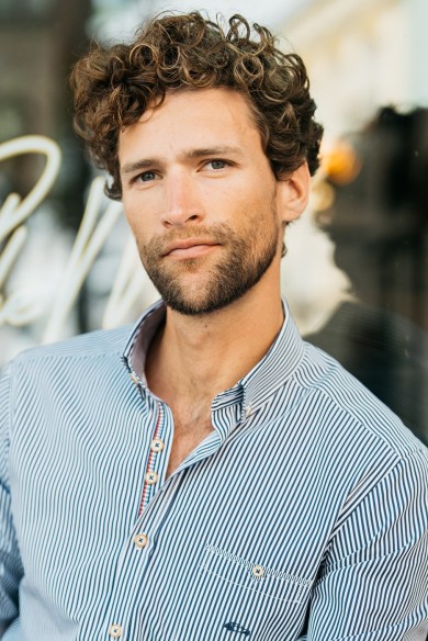 CAMISA RAYAS MARINO REGULAR FIT HOMBRE