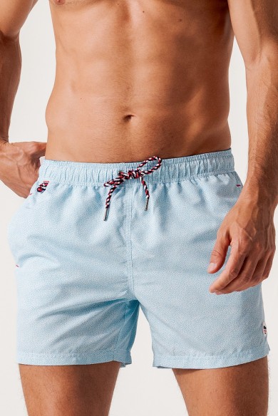 BAÑADOR ESTAMPADO MINI HOJAS HOMBRE