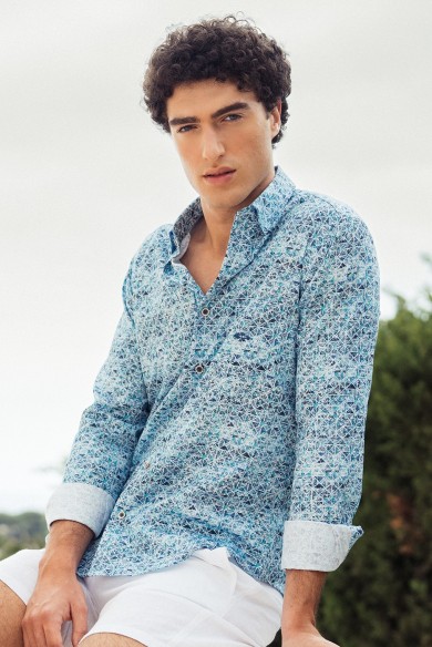CAMISA DE HOMBRE DE MANGA LARGA REGULAR FIT