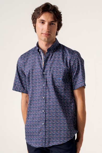 CAMISA MANGA CORTA GAFAS DE SOL