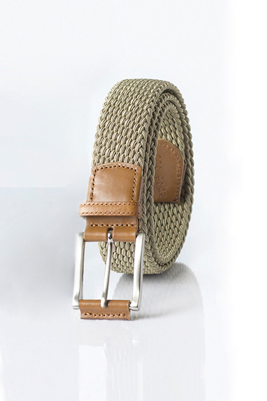 Cinturón elástico trenzado marino