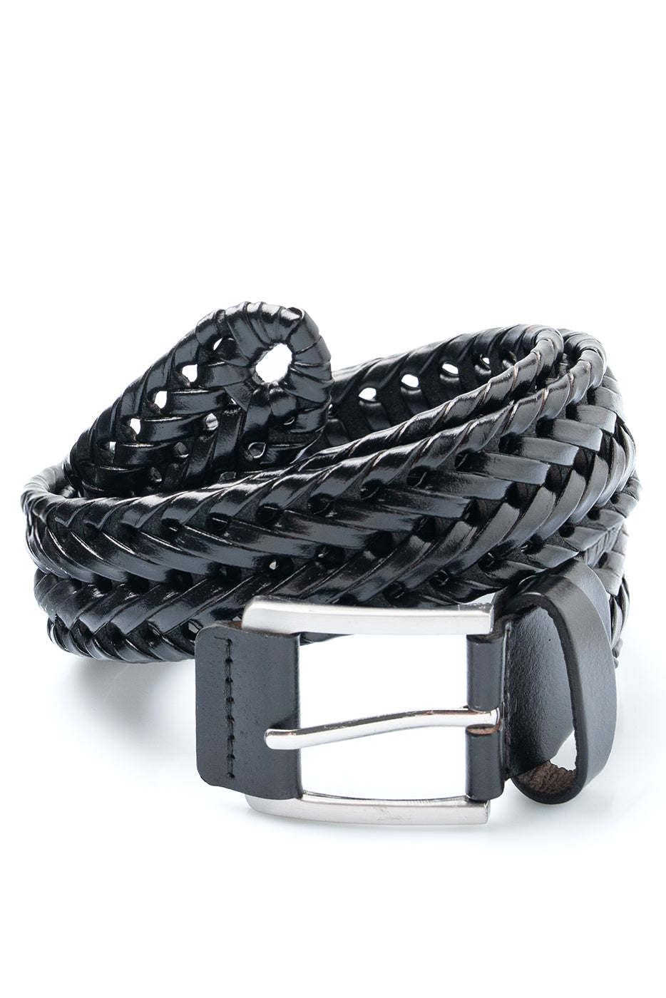 Cinturón hombr piel negro