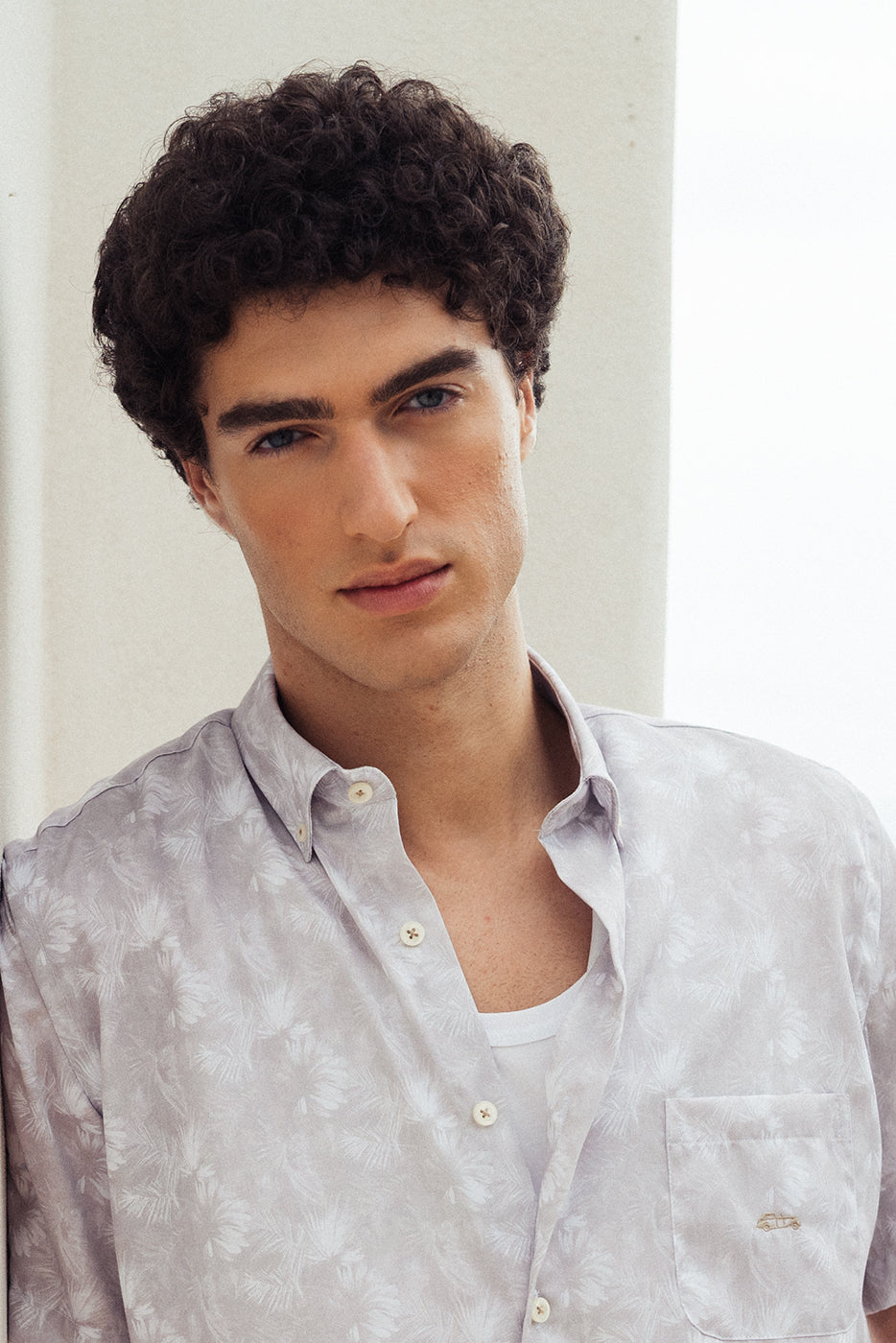 Camisa algodón extrasuave manga corta