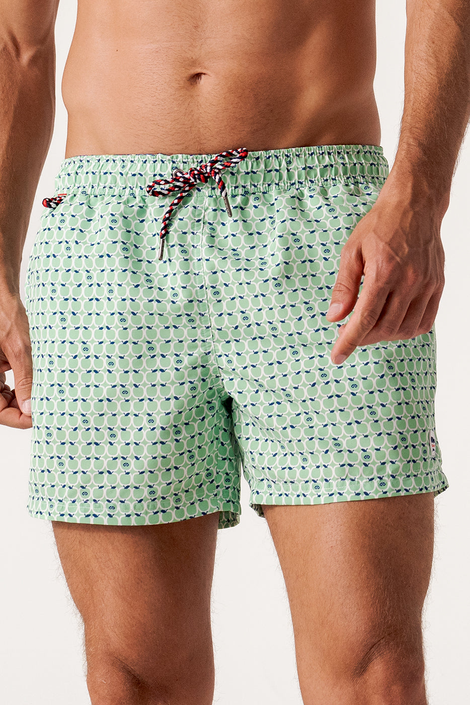 Bañador hombre estampado de manzanas 