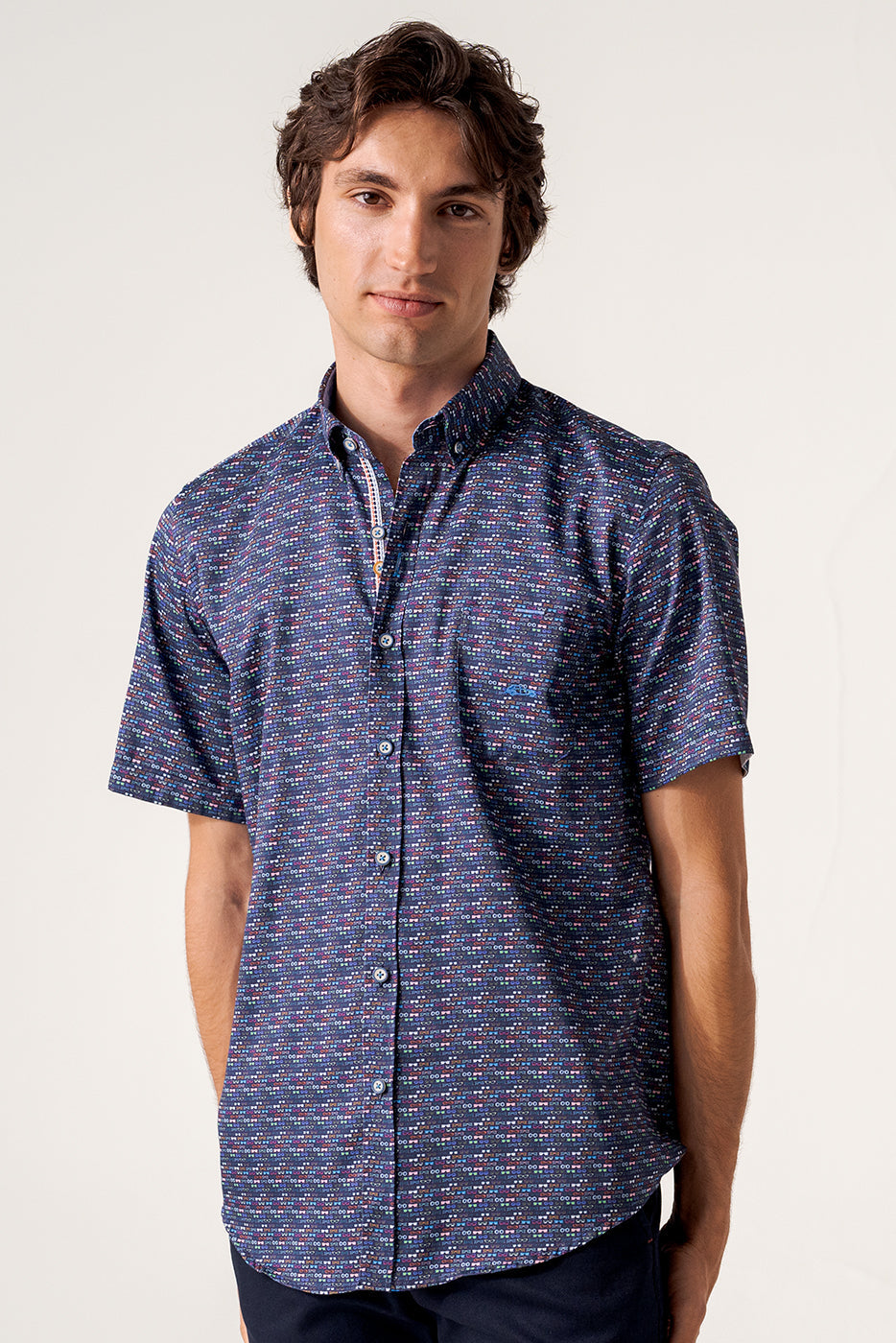 Camisa manga corta gafas de sol