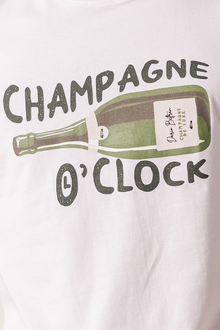 Camiseta manga corta blanca algodón 